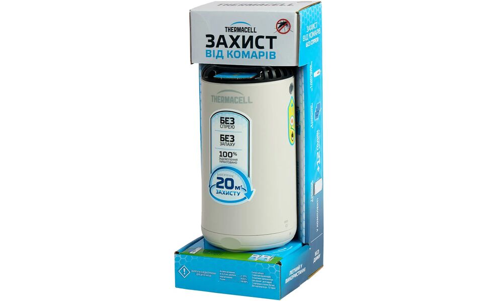 Фумігатор Thermacell Patio Shield Mosquito Repeller MR-PS (Linen), Колір: Linen, зображення 4