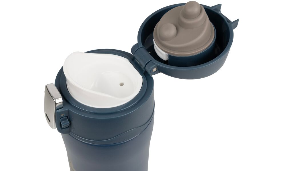 Термокружка для кави з поїлкою Tramp UTRC-106 (Mat Blue) на 350 мл: герметична кришка, Об'єм: 350, Колір: Mat Blue, зображення 3