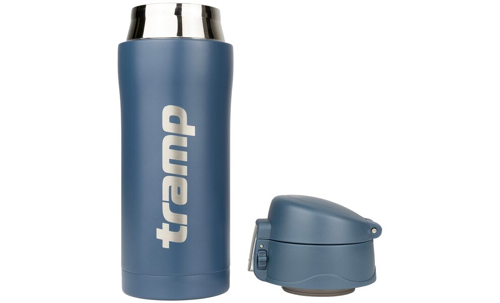 Термокружка для кави з поїлкою Tramp UTRC-106 (Mat Blue) на 350 мл: герметична кришка, Об'єм: 350, Колір: Mat Blue, зображення 4