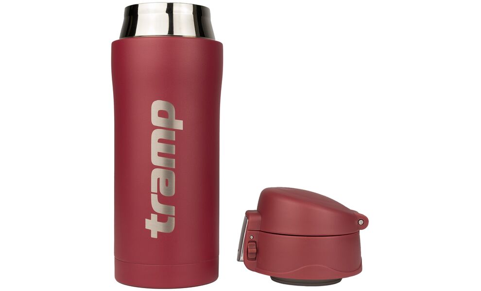 Термокружка для кави з поїлкою Tramp UTRC-106 (Mat Pink) на 350 мл: герметична кришка, Об'єм: 350, Колір: Mat Pink, зображення 4