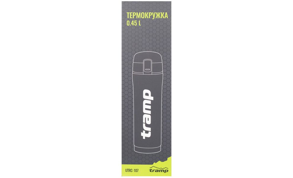 Термокружка для кави з поїлкою Tramp UTRC-107 (Mat Blue) на 450 мл: герметична кришка, Об'єм: 450, Колір: Mat Blue, зображення 5