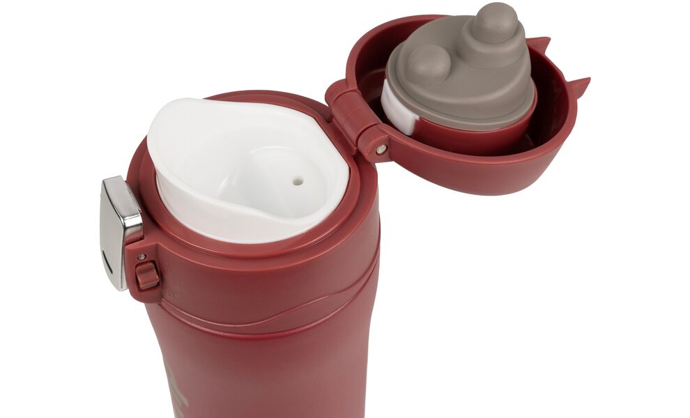 Термокружка для кави з поїлкою Tramp UTRC-107 (Mat Pink) на 450 мл: герметична кришка, Об'єм: 450, Колір: Mat Pink, зображення 3