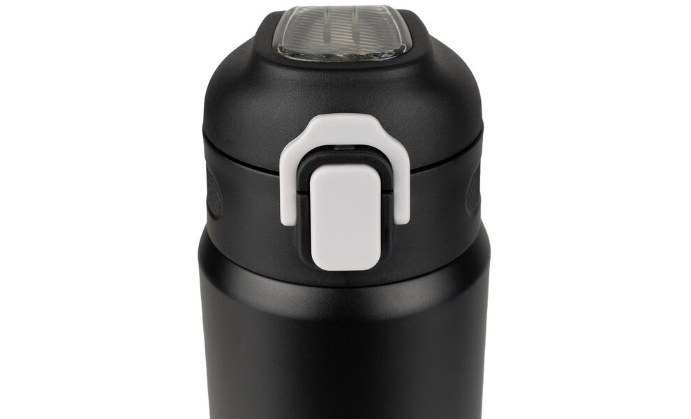 Термокружка з трубочкою Tribe Urban (Black) на 550 мл: герметична кришка, Об'єм: 550, Колір: Black, зображення 4