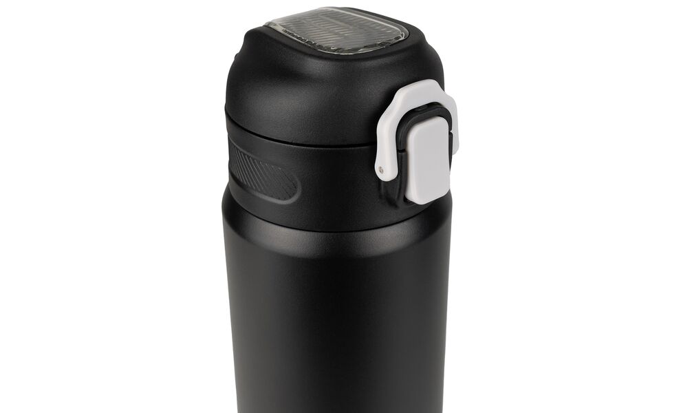 Термокружка з трубочкою Tribe Urban (Black) на 550 мл: герметична кришка, Об'єм: 550, Колір: Black, зображення 6