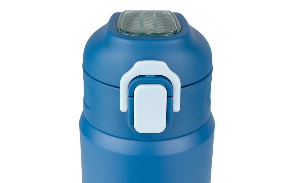 Термокружка з трубочкою Tribe Urban (Blue) на 550 мл: герметична кришка, Об'єм: 550, Колір: Blue, зображення 4