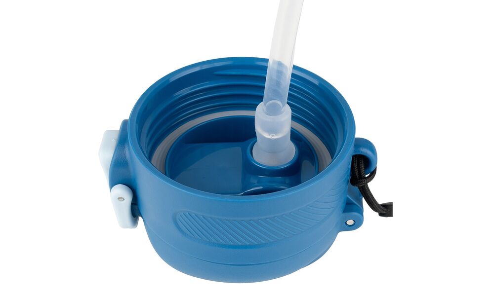 Термокружка з трубочкою Tribe Urban (Blue) на 550 мл: герметична кришка, Об'єм: 550, Колір: Blue, зображення 9