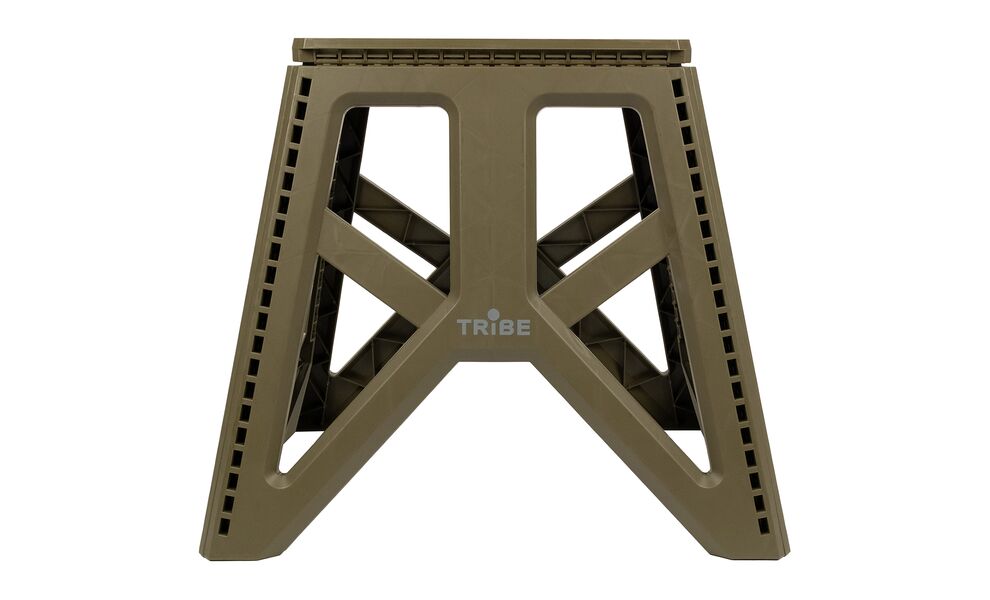 Високий розкладний табурет на природу Tribe Camp Chair - High (Olive), Тип розміру: High, Колір виробника: Olive, зображення 3