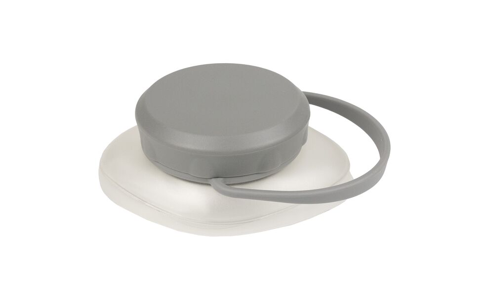 М'яка пляшка для води Tribe Soft Bottle (Crystal White) на 1 л, Об'єм: 1000, Колір: Crystal White, зображення 4