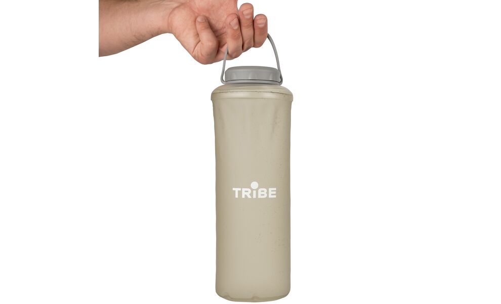 М'яка пляшка для води Tribe Soft Bottle (Grey) на 1,5 л, Об'єм: 1500, Колір: Grey, зображення 2