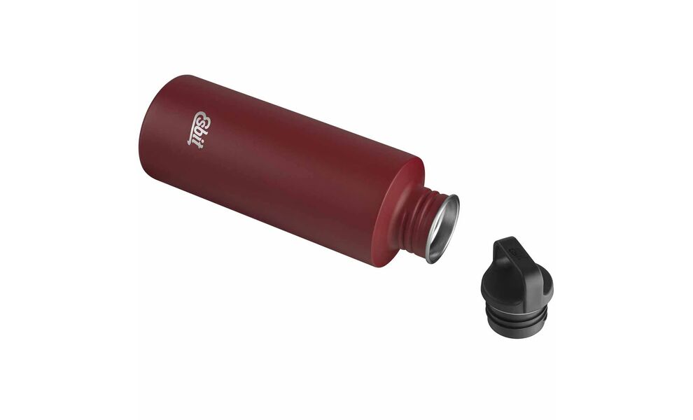 Пляшка для води Esbit Sculptor (Burgundy Red) на 750 мл, нержавіюча сталь, Об'єм: 750, Колір виробника: Burgundy Red, зображення 4