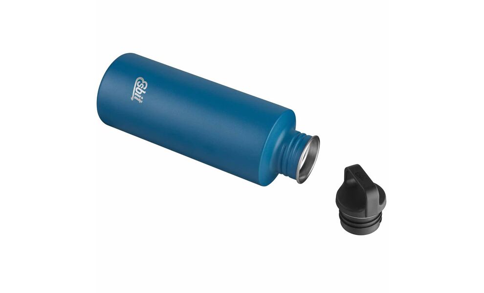 Пляшка для води Esbit Sculptor (Polar Blue) на 750 мл, нержавіюча сталь, Об'єм: 750, Колір виробника: Polar Blue, зображення 4