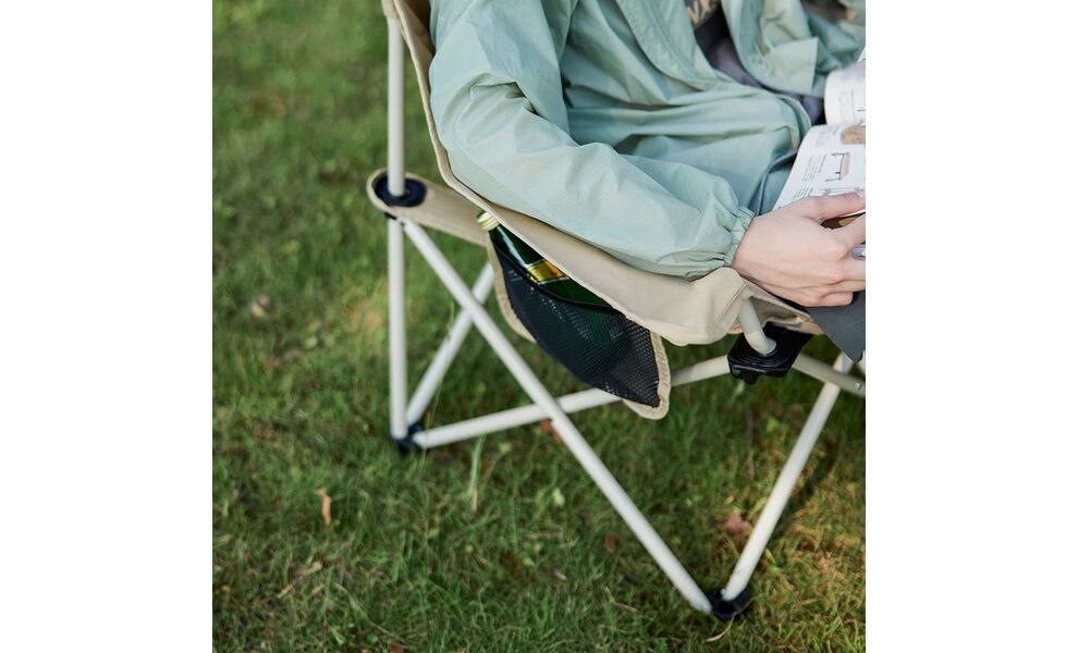 Розкладне крісло Naturehike CNH23JU13002 (Sand), Колір виробника: Sand, зображення 8