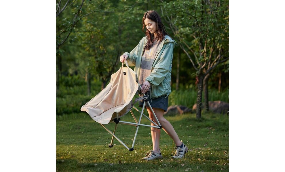 Розкладне крісло Naturehike CNH23JU13002 (Sand), Колір виробника: Sand, зображення 5