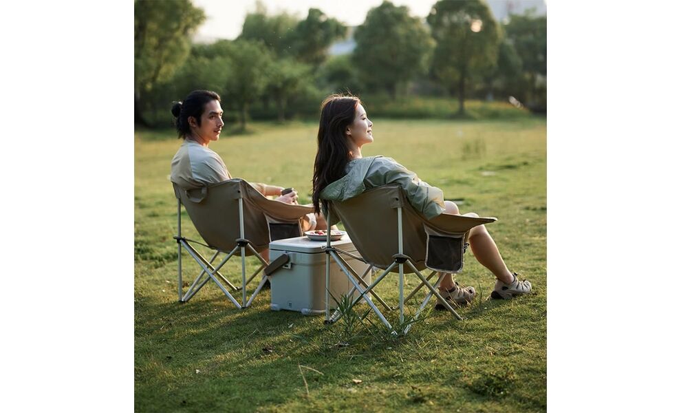 Розкладне крісло Naturehike CNH23JU13002 (Sand), Колір виробника: Sand, зображення 11