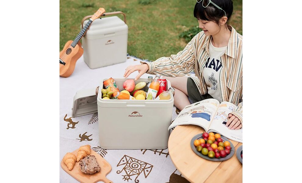 Термобокс Naturehike CNK2300BS011 (Khaki), 13 л, Об'єм: 13, Колір: Khaki, зображення 10