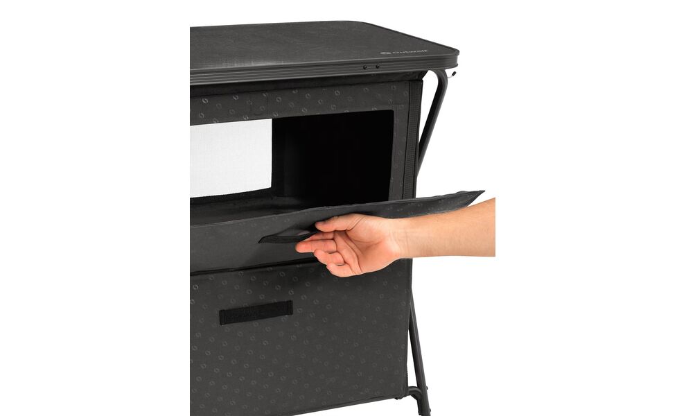 Розкладний стіл-кухня з шафкою Outwell Bahamas Cabinet, 80x44x80 см, зображення 3