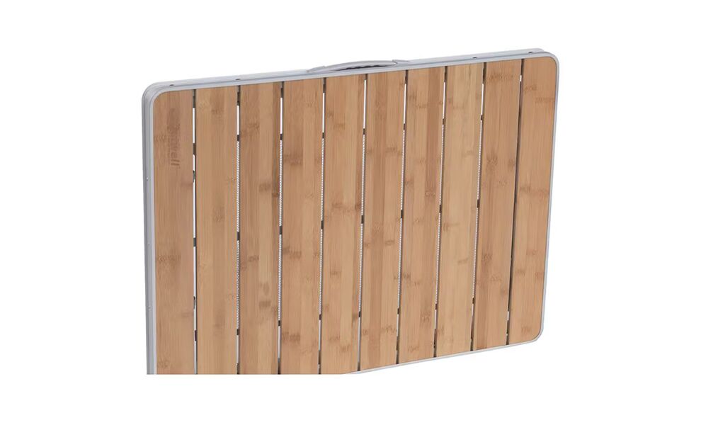 Розкладний стіл з бамбуковою стільницею Outwell Calgary S - 75x55x70 см, Тип розміру: S, Колір: Brown, зображення 2