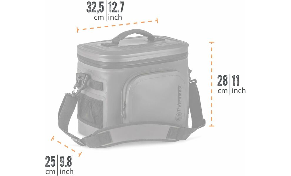 Термосумка Petromax Cooler Bag (Sand), 8 л, Об'єм: 8, Колір: Sand, зображення 4