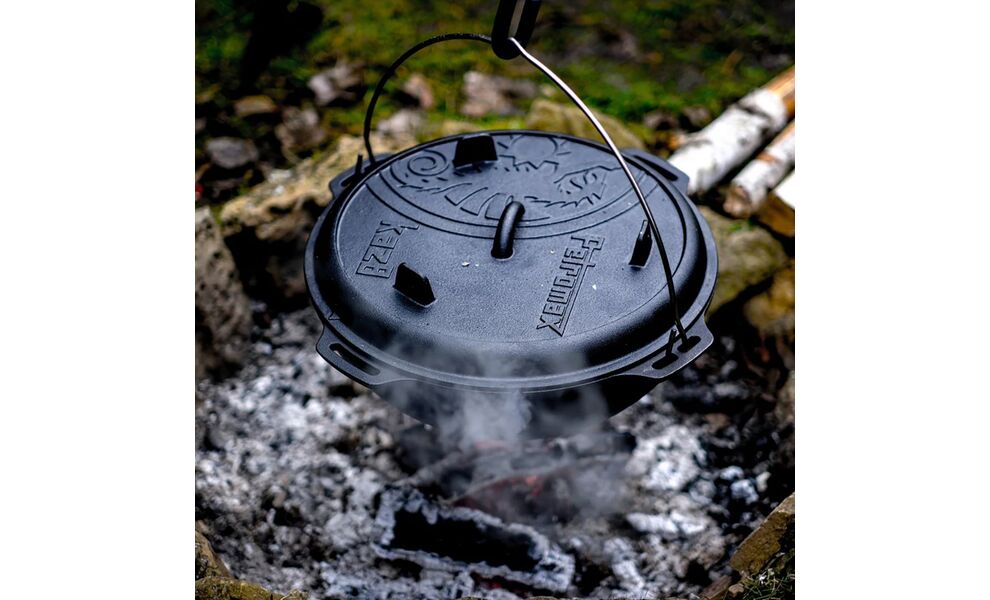 Чавунний казан Petromax Kazan на 8 л, Об'єм: 8, зображення 8