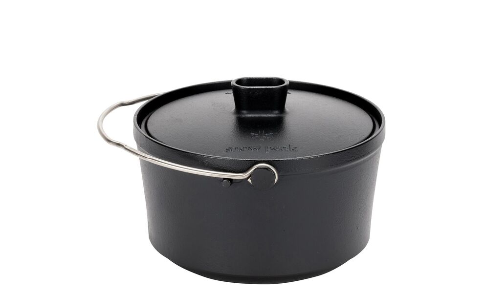 Чавунна жаровня Snow Peak CS-550 Cast Iron Duo Cooker, зображення 10
