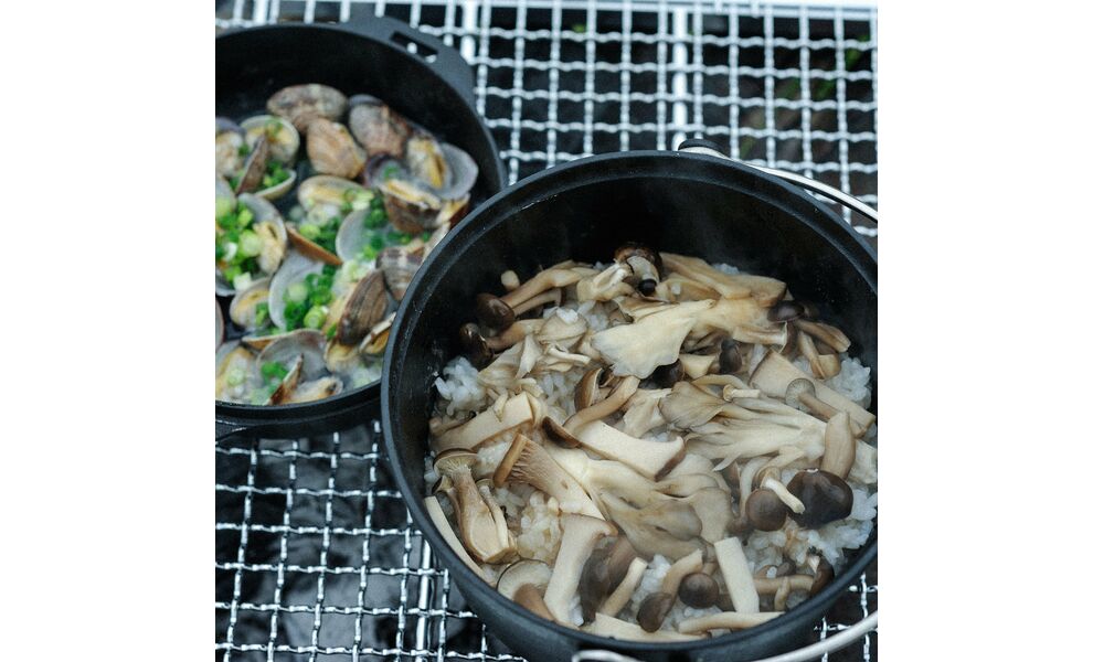 Чавунна жаровня Snow Peak CS-550 Cast Iron Duo Cooker, зображення 16