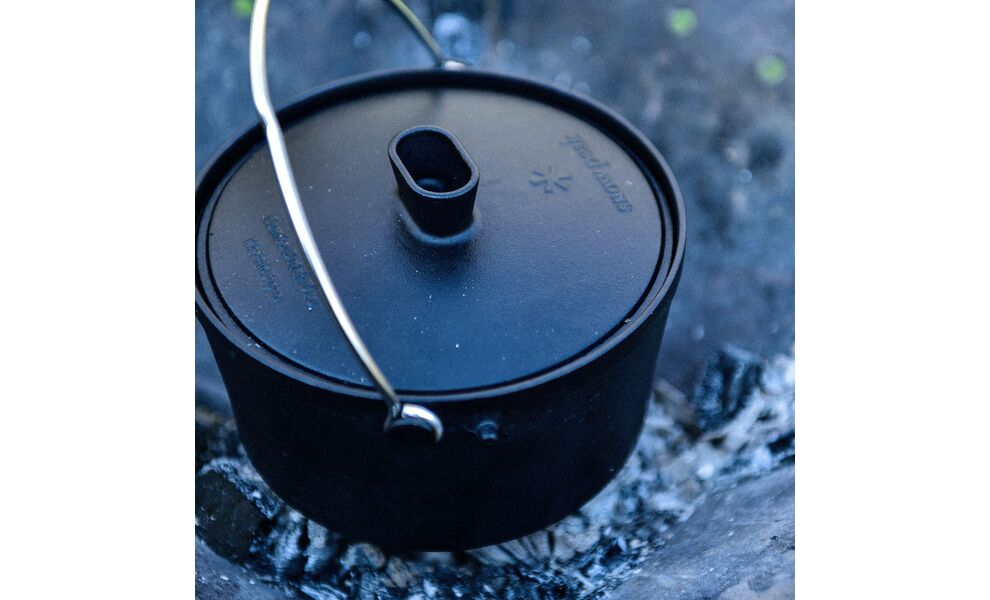 Чавунна жаровня Snow Peak CS-550 Cast Iron Duo Cooker, зображення 18