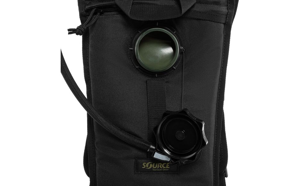 Рюкзак з гідратором Source Transporter, 2 л, Об'єм: 2000, Колір виробника: Black, зображення 4