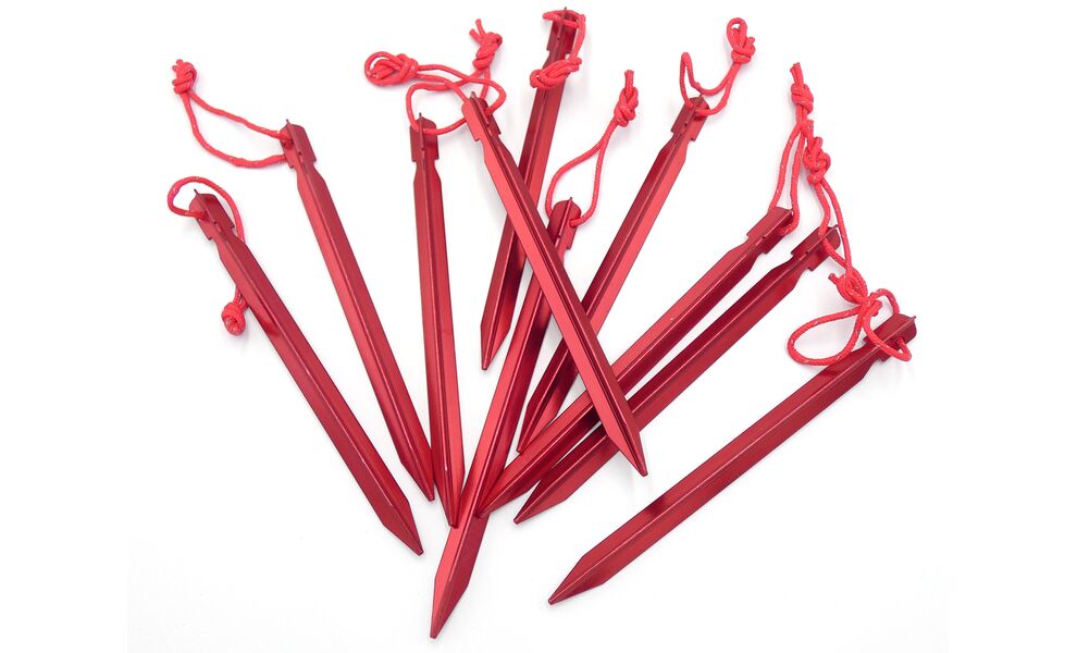 Набір кілочків Tramp TRA-065 ALU Peg-Y (180 мм), 10 шт., зображення 3