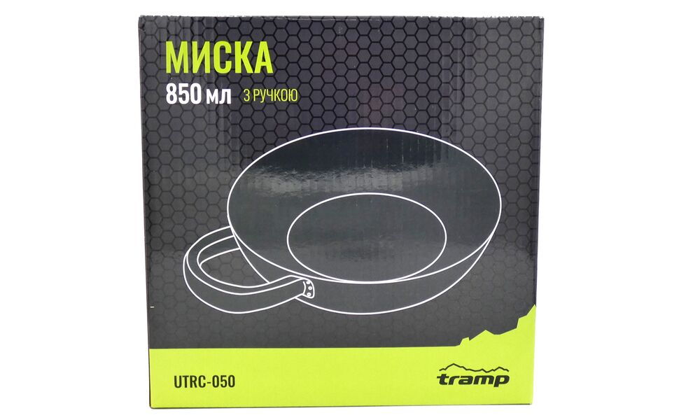 Туристична миска з ручкою Tramp UTRC-050 на 850 мл, нержавіюча сталь, зображення 5