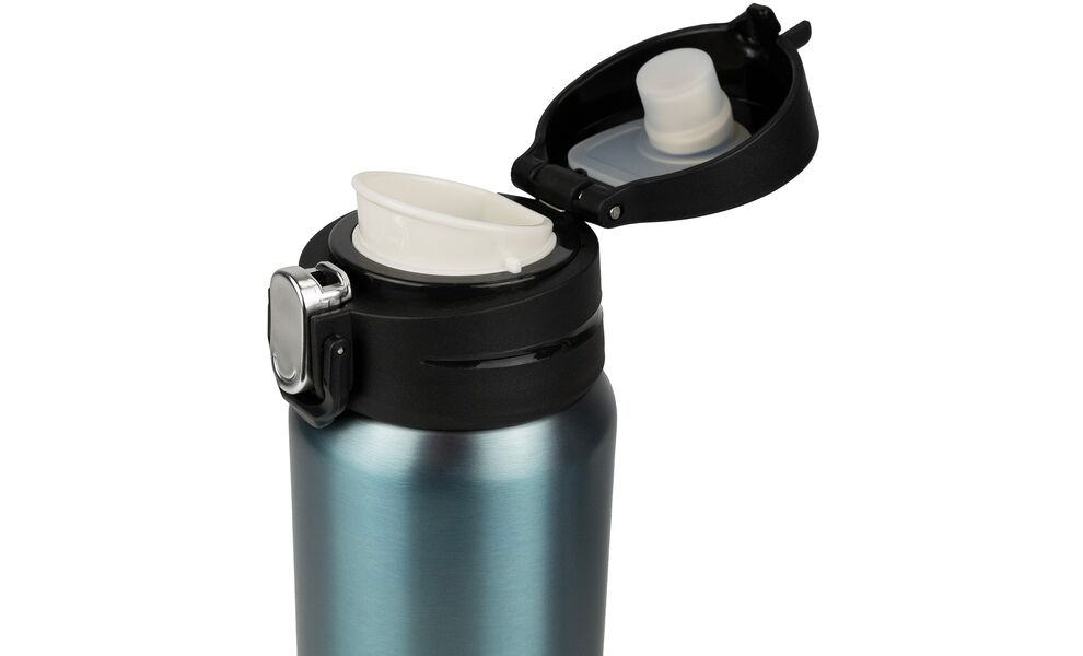 Термокружка для кави з поїлкою Tribe Motion (Aqua) на 360 мл: герметична кришка, Об'єм: 360, Колір: Aqua, зображення 4