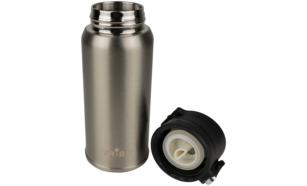 Термокружка для кави з поїлкою Tribe Motion (Grey) на 360 мл: герметична кришка, Об'єм: 360, Колір: Grey, зображення 3