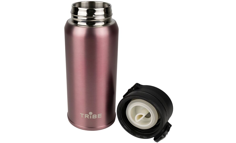 Термокружка для кави з поїлкою Tribe Motion (Pink) на 360 мл: герметична кришка, Об'єм: 360, Колір: Pink, зображення 3