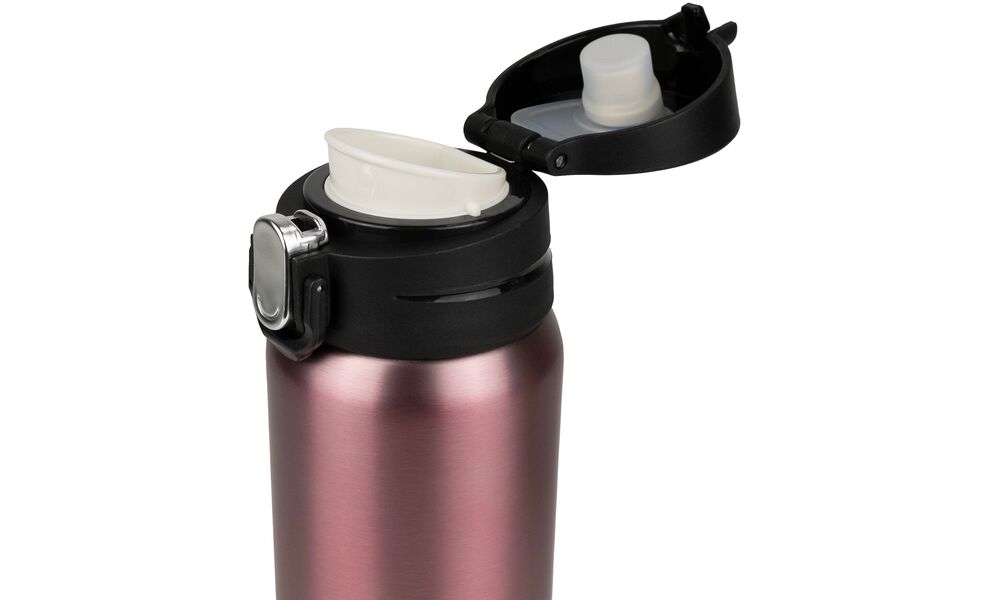 Термокружка для кави з поїлкою Tribe Motion (Pink) на 360 мл: герметична кришка, Об'єм: 360, Колір: Pink, зображення 4