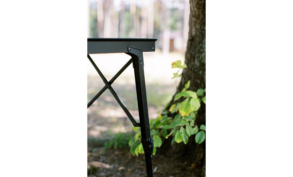 Розкладний стіл з алюмінію Tribe Camp Table Alu - 86x42x68 см, Колір: Black, зображення 19