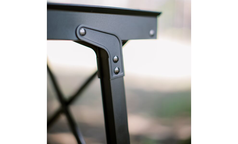 Розкладний стіл з алюмінію Tribe Camp Table Alu - 86x42x68 см, Колір: Black, зображення 21