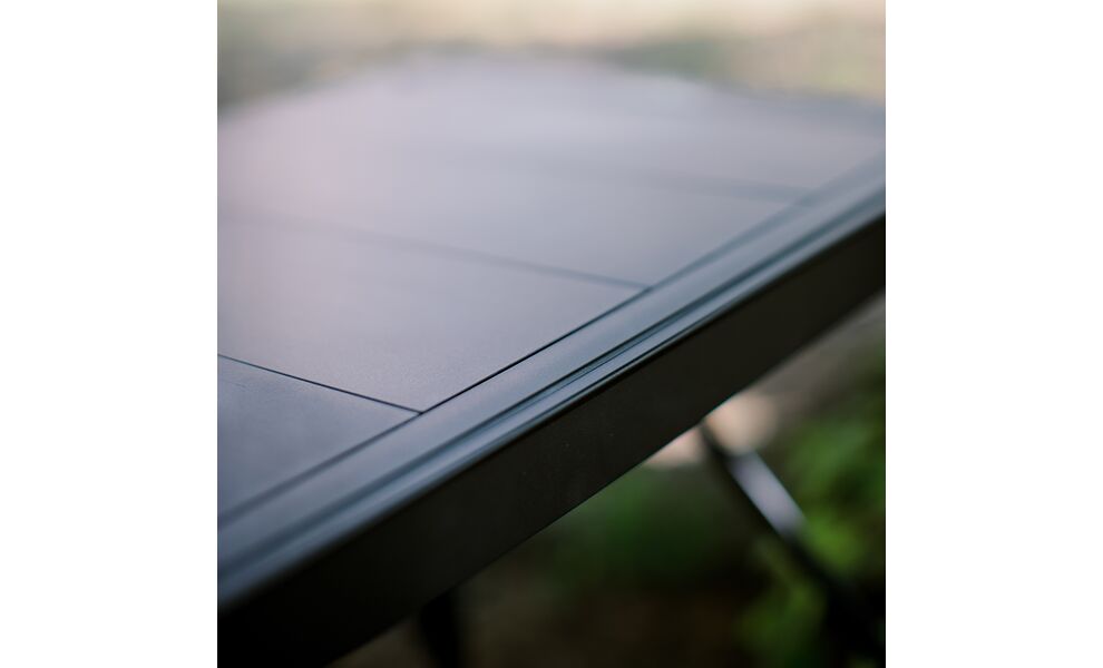 Розкладний стіл з алюмінію Tribe Camp Table Alu - 86x42x68 см, Колір: Black, зображення 22