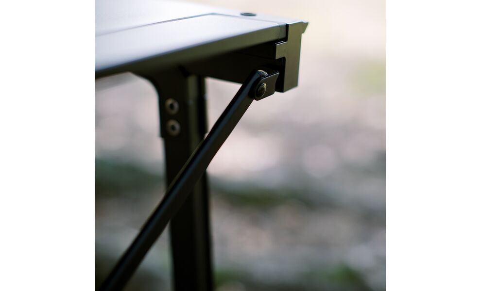 Розкладний стіл з алюмінію Tribe Camp Table Alu - 86x42x68 см, Колір: Black, зображення 25