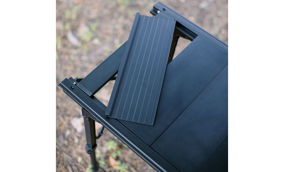 Розкладний стіл з алюмінію Tribe Camp Table Alu - 86x42x68 см, Колір: Black, зображення 34