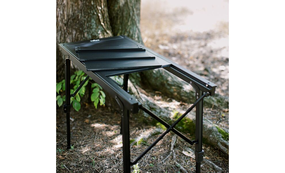 Розкладний стіл з алюмінію Tribe Camp Table Alu - 86x42x68 см, Колір: Black, зображення 35