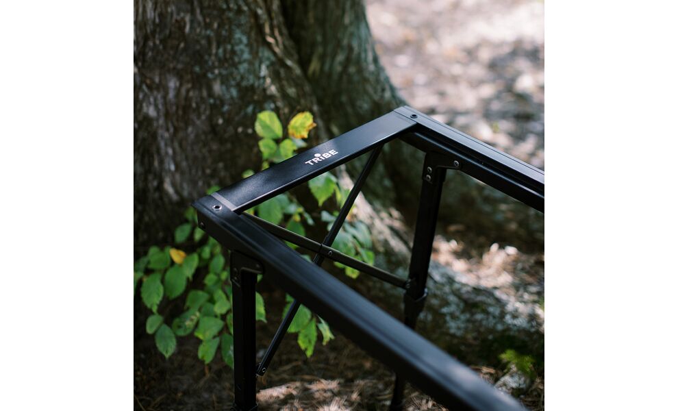 Розкладний стіл з алюмінію Tribe Camp Table Alu - 86x42x68 см, Колір: Black, зображення 36