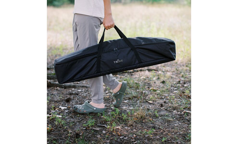 Розкладний стіл з алюмінію Tribe Camp Table Alu - 86x42x68 см, Колір: Black, зображення 39