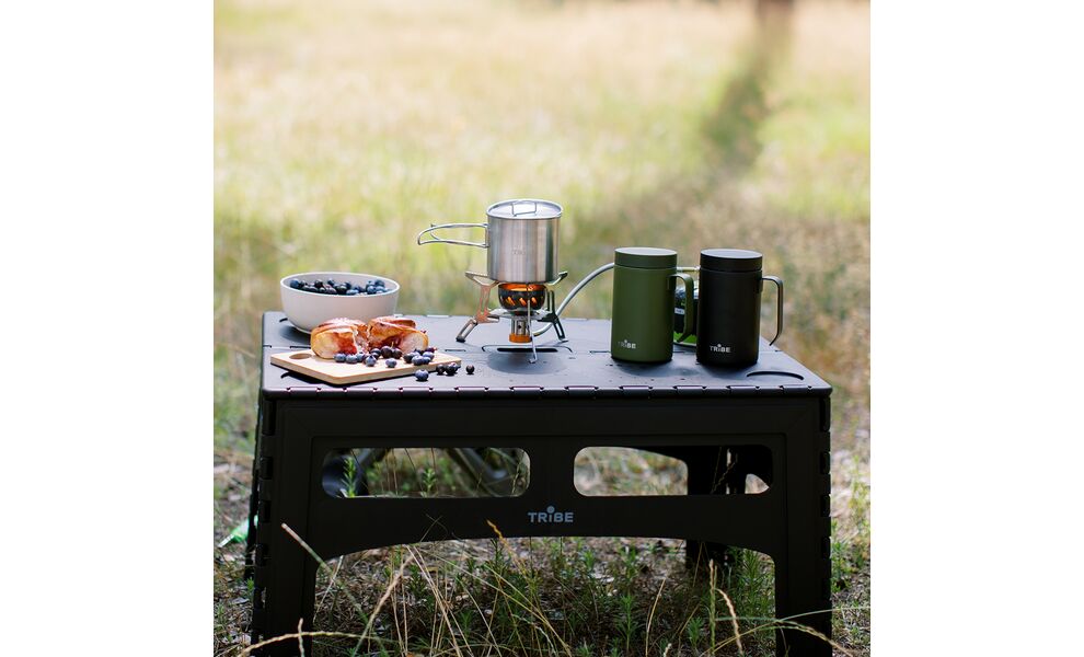 Розкладний стіл Tribe Camp Table - Low (Black), 70x44,5x39,5 см, Тип розміру: Low, Колір: Black, зображення 13