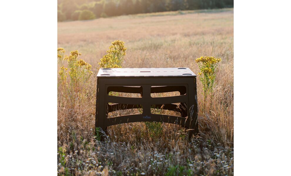 Розкладний стіл Tribe Camp Table - High (Olive), 70x44,5x55 см, Тип розміру: High, Колір: Olive, зображення 9