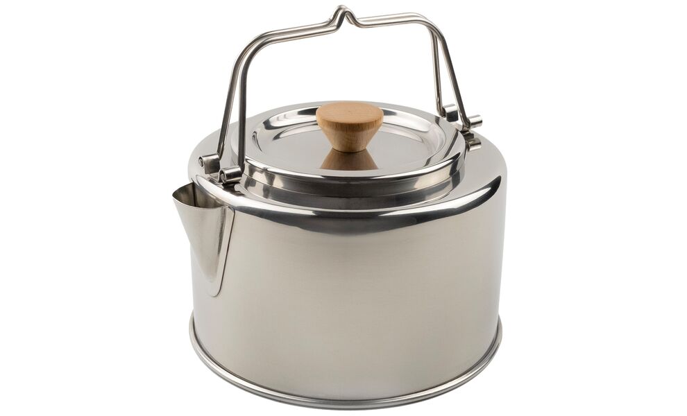 Туристичний чайник з заварником Tribe Kettle на 1,2 л, нержавіюча сталь, зображення 2
