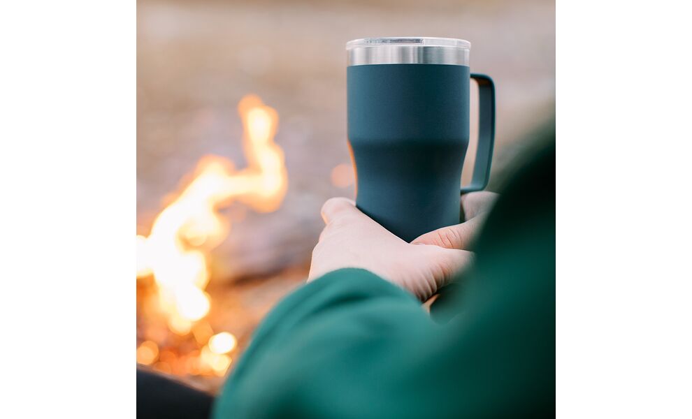 Туристична термочашка з кришкою Tribe Travel Mug (Blue) на 600 мл, нержавіюча сталь, Об'єм: 600, Колір: Blue, зображення 5