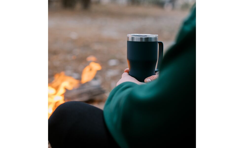Туристична термочашка з кришкою Tribe Travel Mug (Blue) на 600 мл, нержавіюча сталь, Об'єм: 600, Колір: Blue, зображення 7