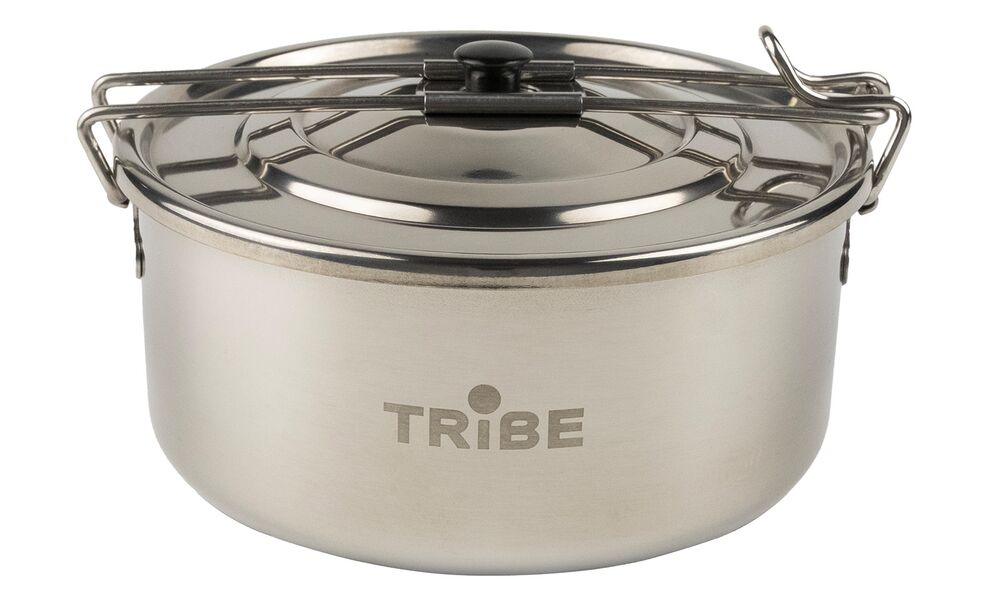 Туристична каструля Tribe Tourist на 900 мл, нержавіюча сталь, зображення 2