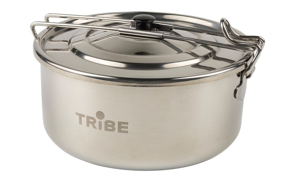 Туристична каструля Tribe Tourist на 900 мл, нержавіюча сталь, зображення 3