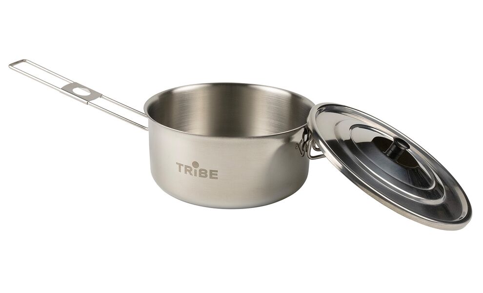 Туристична каструля Tribe Tourist на 900 мл, нержавіюча сталь, зображення 5