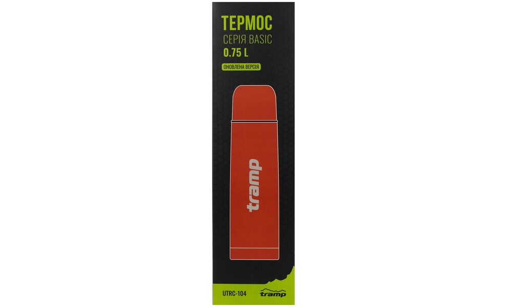 Термос Tramp Basic UTRC-104 (Red) на 750 мл, Об'єм: 750, Колір: Red, зображення 4